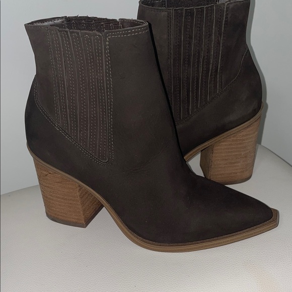 Steve Madden Shoes - Steve Madden Dark Brown Ankle Booties